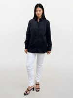 Γυναικείο Πουκάμισο VIVIAN 92191 Μαύρο - Image 5