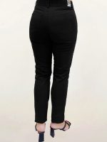 Γυναικείο Παντελόνι Medium-Fit Slim 8228 Μαύρο - Image 4