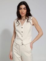 Γυναικείο Γιλέκο ALEXIA 9214-3 Εκρού