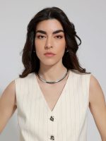 Γυναικείο Γιλέκο ALEXIA 9214-3 Εκρού - Image 4