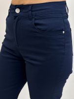 Γυναικείο Παντελόνι Medium-Fit Slim 8228 Μπλε - Image 2