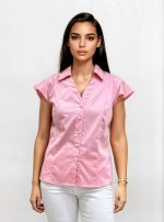 Γυναικείο Αμάνικο Πουκάμισο SERENA 92193 Ροζ B2B