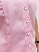 Γυναικείο Αμάνικο Πουκάμισο SERENA 92193 Ροζ B2B - Image 3