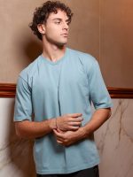 Ανδρικό Μοντέρνο T-shirt 270-270 Σιελ - Image 3