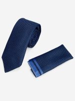 Ανδρική Γραβάτα Με Μαντηλάκι 33-6099 Blue 8
