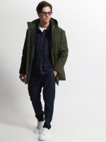 Ανδρικό Μπουφάν Με Κουκούλα SONNY 2274 Χακί - Image 4