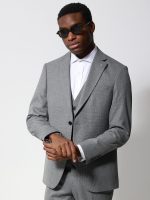 Ανδρικό Κοστούμι Με Γιλέκο HANK 2030 Γκρι - Image 3