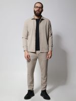 Ανδρικό Over Πουκάμισο JORDAN 2705 Stone - Image 4