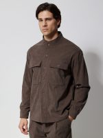 Ανδρικό Over Πουκάμισο QUINN 2716 Stone