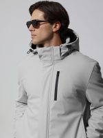 Ανδρικό Μπουφάν Με Κουκούλα SONNY 2274 Off White - Image 2