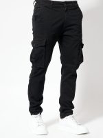 Ανδρικό Παντελόνι Cargo 6171 Μαύρο - Image 3