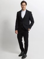 Ανδρικό Σακάκι GUNTHER 1433 Μαύρο - Image 2