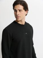Ανδρική Μπλούζα Μακρυμάνικη SEBASTIAN 206099 Μαύρο - Image 3