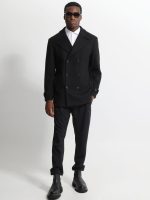 Διαχρονικό Ανδρικό Παλτό TOBIAS 2601 Μαύρο - Image 5