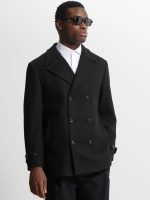 Διαχρονικό Ανδρικό Παλτό TOBIAS 2601 Μαύρο - Image 4