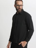 Ανδρικό Over Πουκάμισο JORDAN 2705 Μαύρο - Image 4