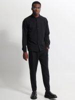 Ανδρικό Over Πουκάμισο LANE 2707 Μαύρο - Image 4