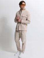 Ανδρικό Over Πουκάμισο QUINN 2716 Light Beige - Image 2