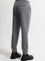 Ανδρικό Παντελόνι με Πιέτες "KAI" 4706 Γκρι - Image 3