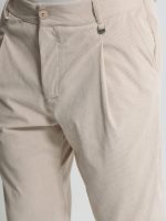 Ανδρικό Κοτλέ Φορμοπαντέλονο QUINN 4716 Light Beige - Image 3