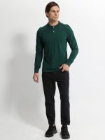 Ανδρικό Παντελόνι Jean Βαμμένο DALLAS 5452 Μαύρο - Image 4