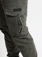 Ανδρικό Παντελόνι Cargo 6171 Χακί - Image 4