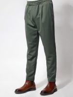 Ανδρικό Παντελόνι με Λάστιχο στη Μέση TATE 4394 Olive - Image 3