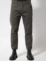 Ανδρικό Παντελόνι Jean Βαμμένο DALLAS 5452 Χακί