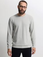 Ανδρική Μπλούζα Μακρυμάνικη NOAH 206074 Γκρι - Image 4