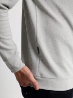 Ανδρική Μπλούζα Μακρυμάνικη NOAH 206074 Γκρι - Image 3