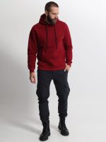 Oversize Μπλούζα Hoddie Με Κουκούλα RAFAEL 33-206087 Μπορντό - Image 2