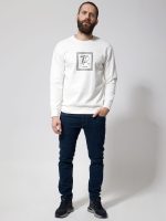 Ανδρική Μπλούζα Μακρυμάνικη AIDEN 206106 Λευκό - Image 2