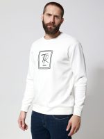 Ανδρική Μπλούζα Μακρυμάνικη AIDEN 206106 Λευκό