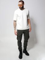 Ανδρική Μπλούζα Κοντομάνικη DIEGO 207094 Λευκό - Image 5