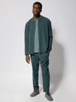 Ανδρικό Παντελόνι με Αλυσίδα FRANCO 210-971 Πράσινο - Image 2