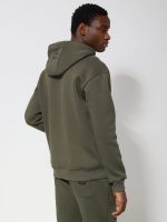 Oversize Μπλούζα Hoddie Με Κουκούλα RAFAEL 33-206087 Χακί - Image 2