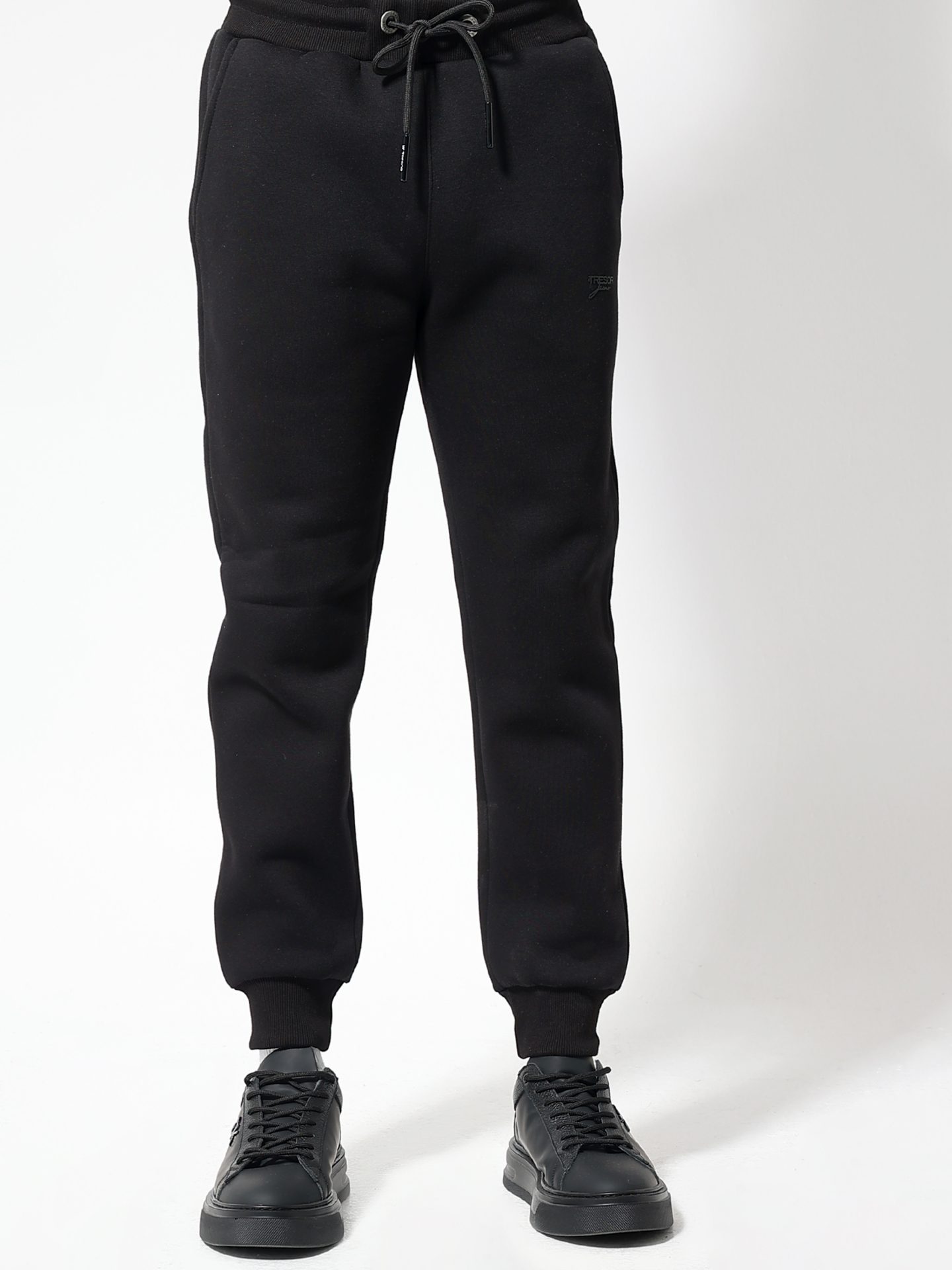 33-6686_mayro___z3364 Ανδρικό Παντελόνι Φόρμας JUAN 33-6686 Μαύρο - Image 1