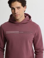 Ανδρική Μπλούζα Με Κουλούλα LOGAN 206105 Dusty - Image 3