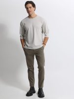 Ανδρική Μπλούζα 3/4 Μανίκι CARLOS 207096 Γκρι - Image 5