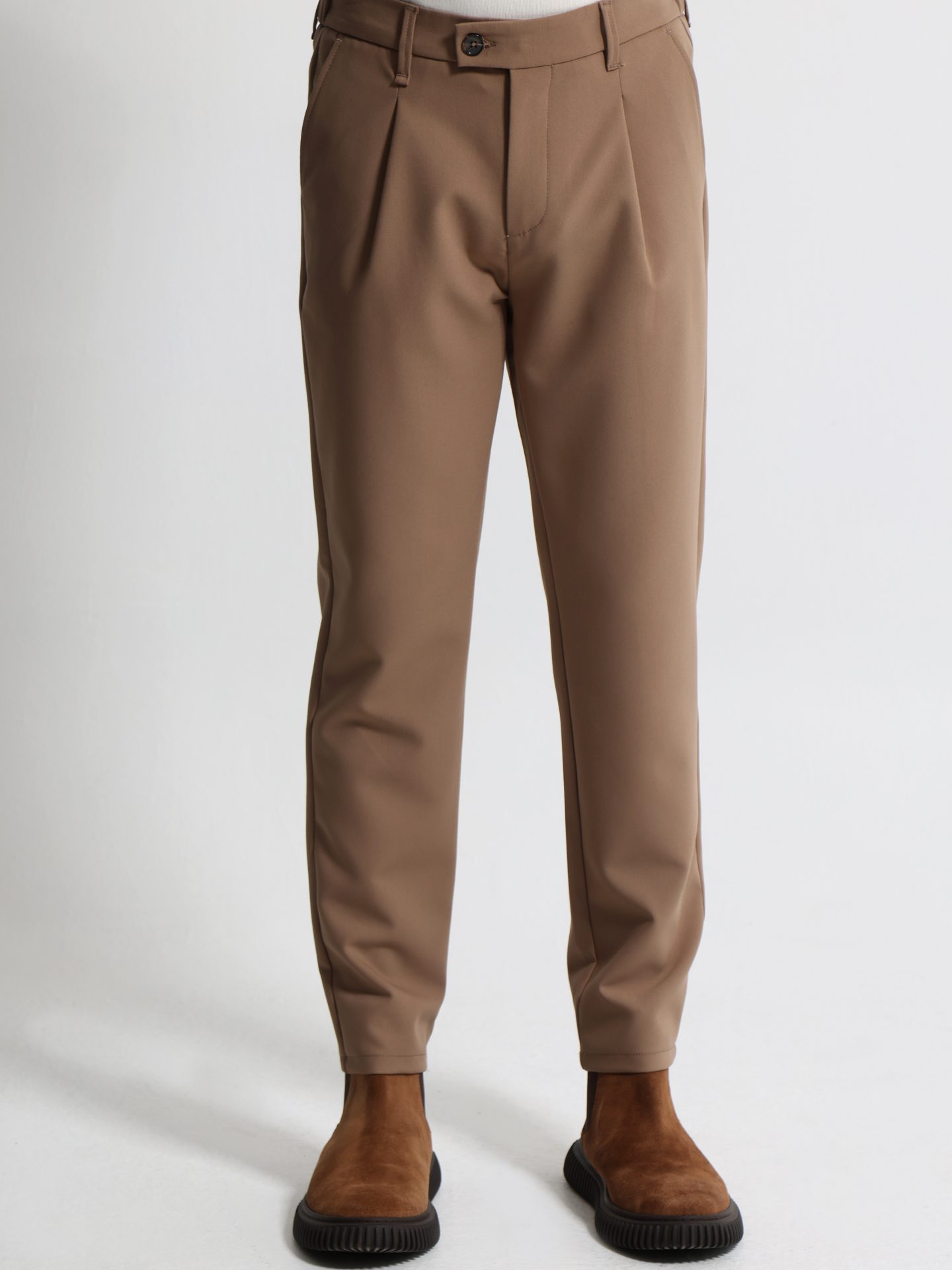 3k__210-930-1_camel___z0615 Ανδρικό Παντελόνι Με Πιέτα 7/8 ΜΑΤΤΙΑ-1 210-930-1 Camel - Image 1