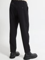 Ανδρικό Παντελόνι Ιταλικού Στυλ με Αλυσίδα CRUZ 210-963 Μαύρο - Image 4