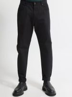 Ανδρικό Παντελόνι Λάστιχο στη Μέση ELLIOT 210-973 Μαύρο