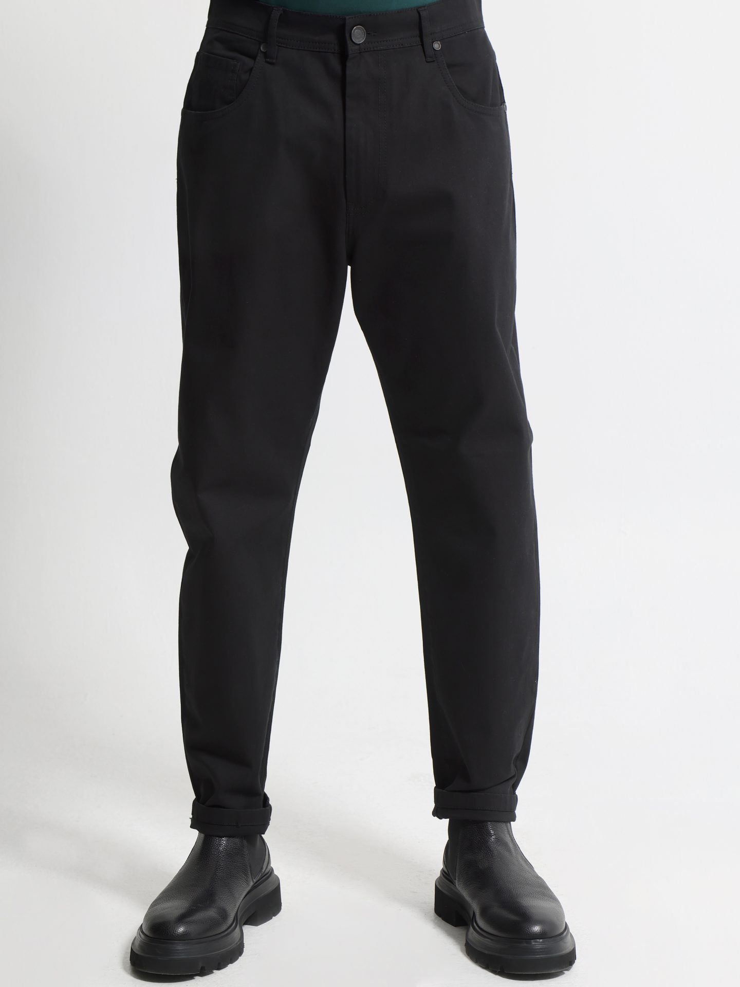 3k__210-973_mayro___z1715 Ανδρικό Παντελόνι Λάστιχο στη Μέση ELLIOT 210-973 Μαύρο - Image 1