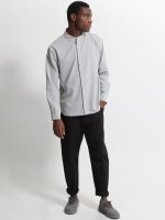 Ανδρικό Πουκάμισο με Ιδιαίτερο Γιακά ENZO 250-670 Γκρι - Image 2