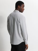 Ανδρικό Πουκάμισο με Ιδιαίτερο Γιακά ENZO 250-670 Γκρι - Image 4