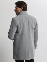 Ανδρικό Παλτό με Ψηλό Γιακά VINCE 2603 Γκρι - Image 2