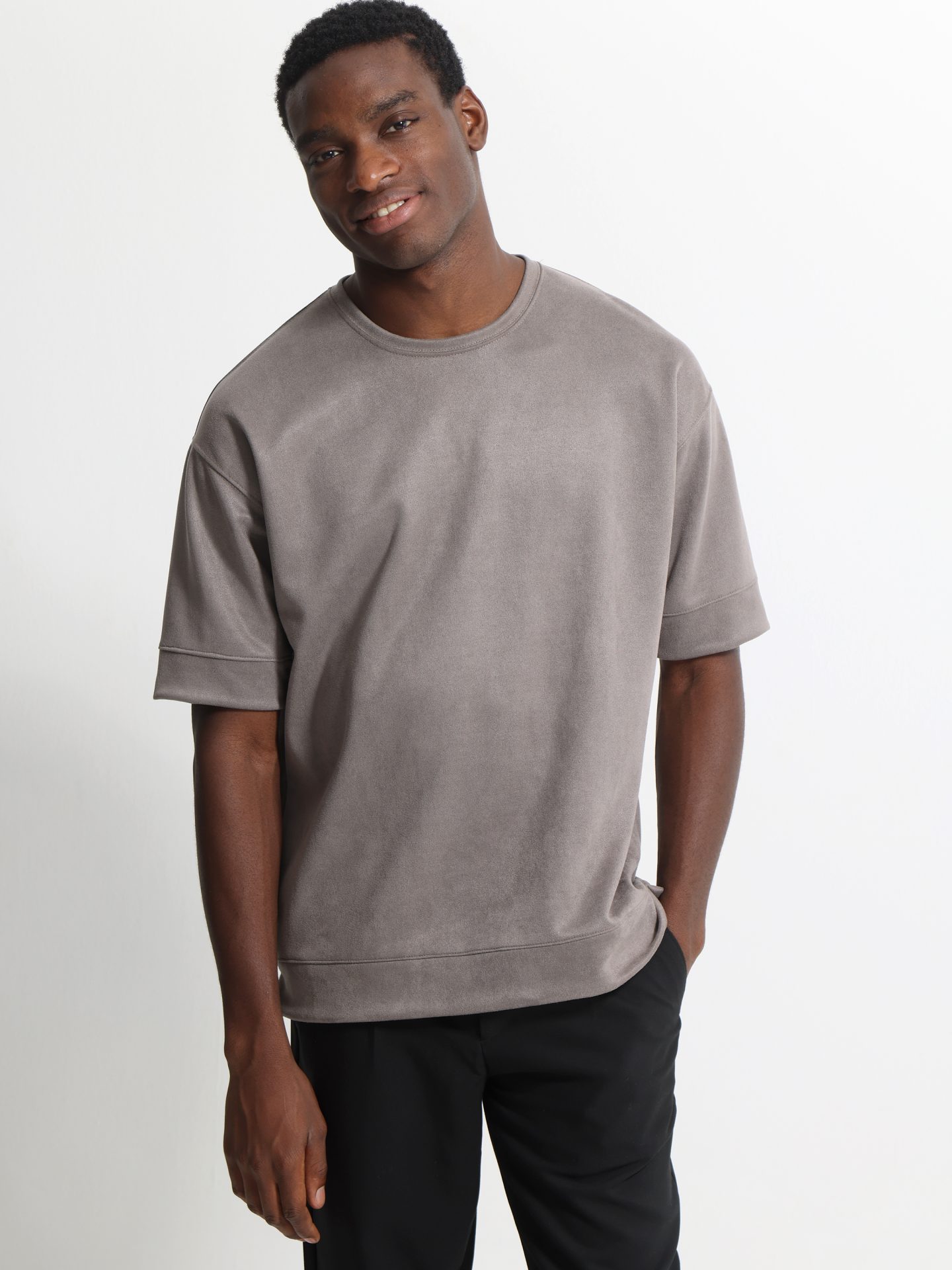 3k__270-322_gkri___z1622 Ανδρική Μπλούζα Κοντό Μανίκι LAUREL 270-322 Γκρι - Image 1