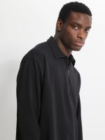 Ανδρική Μπλούζα Με Φερμουάρ CRUZ 270-963 Μαύρο - Image 3