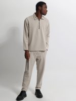 Ανδρική Μπλούζα Με Φερμουάρ CRUZ 270-963 Stone - Image 2