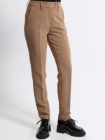 Γυναικείο Υφασμάτινο Παντελόνι LINA 7690-8 Camel - Image 3